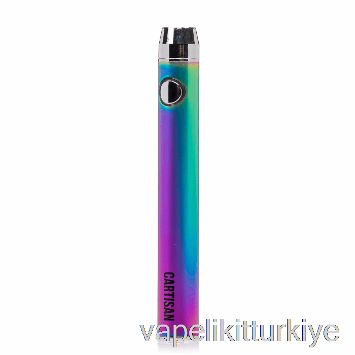 Elektronik Sigara Kalemi Vape Mate Cartisan Düğmesi Vv 900 çift şarj 510 Pil [mikro] Gökkuşağı